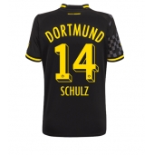 Billige Borussia Dortmund Nico Schulz #14 Udebanetrøje Dame 2022-23 Kort ærmer