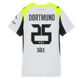 Billige Borussia Dortmund Niklas Sule #25 Udebanetrøje Dame 2025-26 Kort ærmer