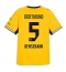 Billige Borussia Dortmund Ramy Bensebaini #5 Hjemmebanetrøje 2026-27 Kort ærmer