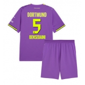 Billige Borussia Dortmund Ramy Bensebaini #5 Tredje trøje Børn 2026-27 Kort ærmer (+ bukser)