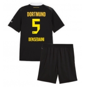 Billige Borussia Dortmund Ramy Bensebaini #5 Udebanetrøje Børn 2026-27 Kort ærmer (+ bukser)