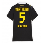 Billige Borussia Dortmund Ramy Bensebaini #5 Udebanetrøje Dame 2026-27 Kort ærmer