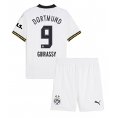 Billige Borussia Dortmund Serhou Guirassy #9 Tredje trøje Børn 2024-25 Kort ærmer (+ bukser)