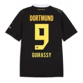 Billige Borussia Dortmund Serhou Guirassy #9 Udebanetrøje 2026-27 Kort ærmer