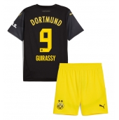 Billige Borussia Dortmund Serhou Guirassy #9 Udebanetrøje Børn 2024-25 Kort ærmer (+ bukser)