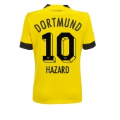 Billige Borussia Dortmund Thorgan Hazard #10 Hjemmebanetrøje Dame 2022-23 Kort ærmer