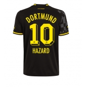 Billige Borussia Dortmund Thorgan Hazard #10 Udebanetrøje 2022-23 Kort ærmer