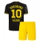 Billige Borussia Dortmund Thorgan Hazard #10 Udebanetrøje Børn 2022-23 Kort ærmer (+ bukser)