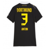 Billige Borussia Dortmund Waldemar Anton #3 Udebanetrøje Dame 2026-27 Kort ærmer