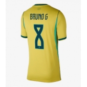 Billige Brasilien Bruno Guimaraes #8 Hjemmebanetrøje Dame VM 2026 Kort ærmer