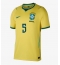 Billige Brasilien Casemiro #5 Hjemmebanetrøje VM 2026 Kort ærmer