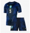 Billige Brasilien Casemiro #5 Udebanetrøje Børn VM 2026 Kort ærmer (+ bukser)