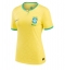 Billige Brasilien Hjemmebanetrøje Dame VM 2022 Kort ærmer
