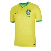 Billige Brasilien Hjemmebanetrøje VM 2022 Kort ærmer