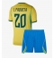 Billige Brasilien Lucas Paqueta #20 Hjemmebanetrøje Børn VM 2026 Kort ærmer (+ bukser)