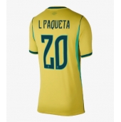 Billige Brasilien Lucas Paqueta #20 Hjemmebanetrøje Dame VM 2026 Kort ærmer