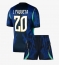 Billige Brasilien Lucas Paqueta #20 Udebanetrøje Børn VM 2026 Kort ærmer (+ bukser)