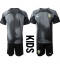 Billige Brasilien Målmand Hjemmebanetrøje Børn VM 2022 Kort ærmer (+ bukser)