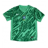 Billige Brasilien Målmand Hjemmebanetrøje Copa America 2024 Kort ærmer