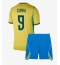 Billige Brasilien Matheus Cunha #9 Hjemmebanetrøje Børn VM 2026 Kort ærmer (+ bukser)