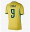 Billige Brasilien Matheus Cunha #9 Hjemmebanetrøje VM 2026 Kort ærmer