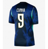 Billige Brasilien Matheus Cunha #9 Udebanetrøje VM 2026 Kort ærmer