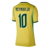 Billige Brasilien Neymar Jr #10 Hjemmebanetrøje Dame VM 2026 Kort ærmer