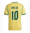 Billige Brasilien Vinicius Junior #10 Hjemmebanetrøje VM 2026 Kort ærmer
