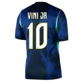 Billige Brasilien Vinicius Junior #10 Udebanetrøje VM 2026 Kort ærmer