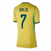 Billige Brasilien Vinicius Junior #7 Hjemmebanetrøje Dame VM 2026 Kort ærmer