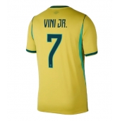 Billige Brasilien Vinicius Junior #7 Hjemmebanetrøje VM 2026 Kort ærmer