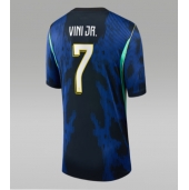 Billige Brasilien Vinicius Junior #7 Udebanetrøje Dame VM 2026 Kort ærmer