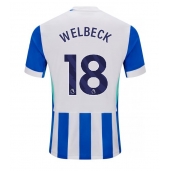 Billige Brighton Danny Welbeck #18 Hjemmebanetrøje 2025-26 Kort ærmer