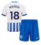 Billige Brighton Danny Welbeck #18 Hjemmebanetrøje Børn 2024-25 Kort ærmer (+ bukser)