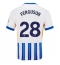 Billige Brighton Evan Ferguson #28 Hjemmebanetrøje 2024-25 Kort ærmer