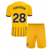Billige Brighton Evan Ferguson #28 Udebanetrøje Børn 2024-25 Kort ærmer (+ bukser)