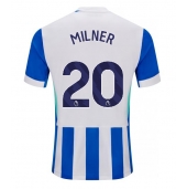 Billige Brighton James Milner #20 Hjemmebanetrøje 2025-26 Kort ærmer