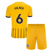 Billige Brighton James Milner #6 Udebanetrøje Børn 2024-25 Kort ærmer (+ bukser)