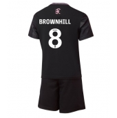 Billige Burnley Josh Brownhill #8 Udebanetrøje Børn 2024-25 Kort ærmer (+ bukser)