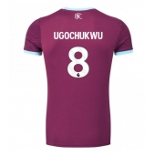 Billige Burnley Lesley Ugochukwu #8 Hjemmebanetrøje 2025-26 Kort ærmer