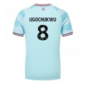 Billige Burnley Lesley Ugochukwu #8 Udebanetrøje 2025-26 Kort ærmer
