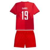 Billige Canada Alphonso Davies #19 Hjemmebanetrøje Børn VM 2026 Kort ærmer (+ bukser)