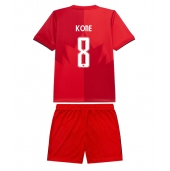 Billige Canada Ismael Kone #8 Hjemmebanetrøje Børn VM 2026 Kort ærmer (+ bukser)