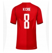 Billige Canada Ismael Kone #8 Hjemmebanetrøje Dame VM 2026 Kort ærmer