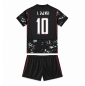 Billige Canada Jonathan David #10 Udebanetrøje Børn VM 2026 Kort ærmer (+ bukser)