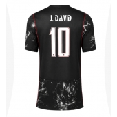 Billige Canada Jonathan David #10 Udebanetrøje Dame VM 2026 Kort ærmer