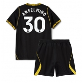 Billige Chelsea Aaron Anselmino #30 Udebanetrøje Børn 2026-27 Kort ærmer (+ bukser)