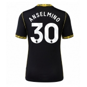 Billige Chelsea Aaron Anselmino #30 Udebanetrøje Dame 2026-27 Kort ærmer