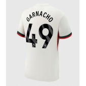 Billige Chelsea Alejandro Garnacho #49 Udebanetrøje 2025-26 Kort ærmer