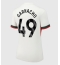 Billige Chelsea Alejandro Garnacho #49 Udebanetrøje Dame 2025-26 Kort ærmer